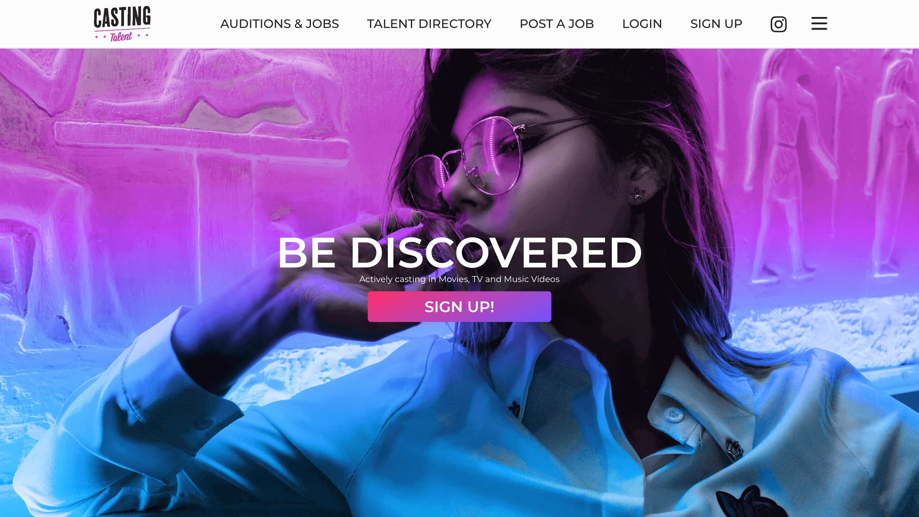 Castingt Talent - Web Application Project