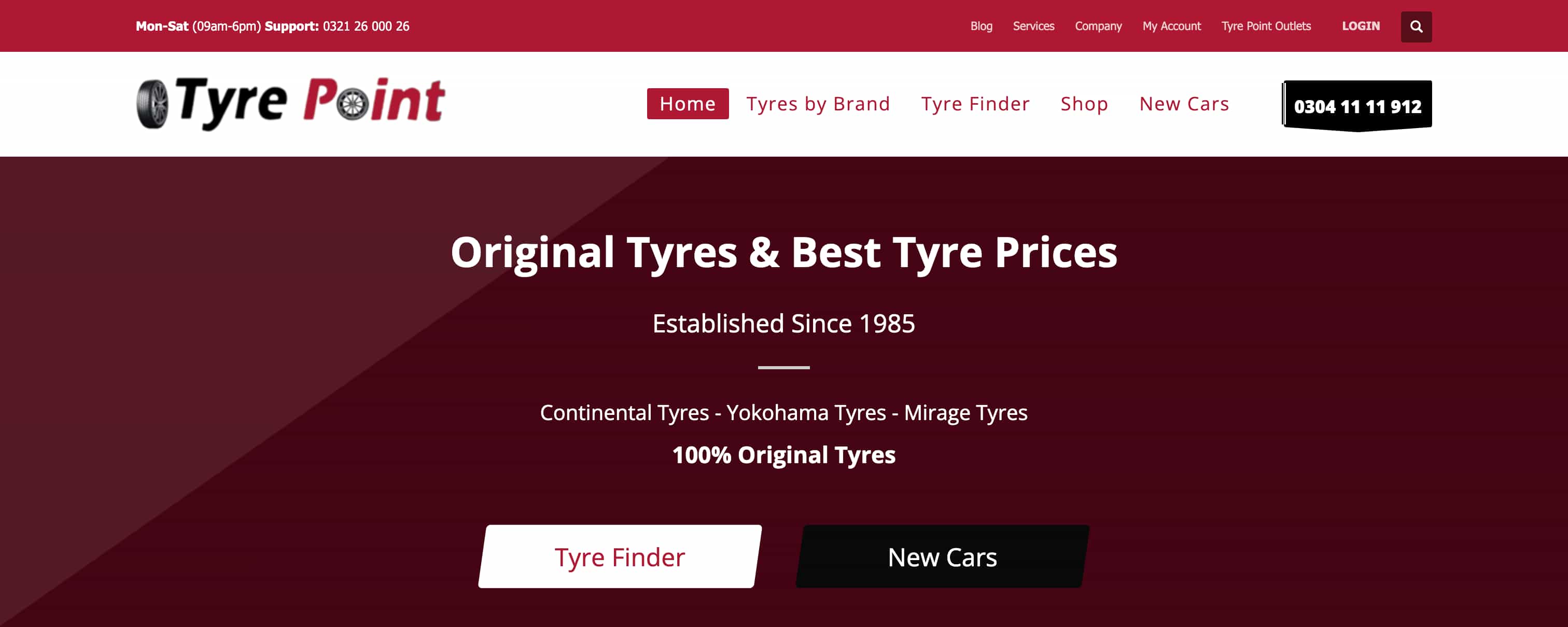 Tyre Point - Web Application Project