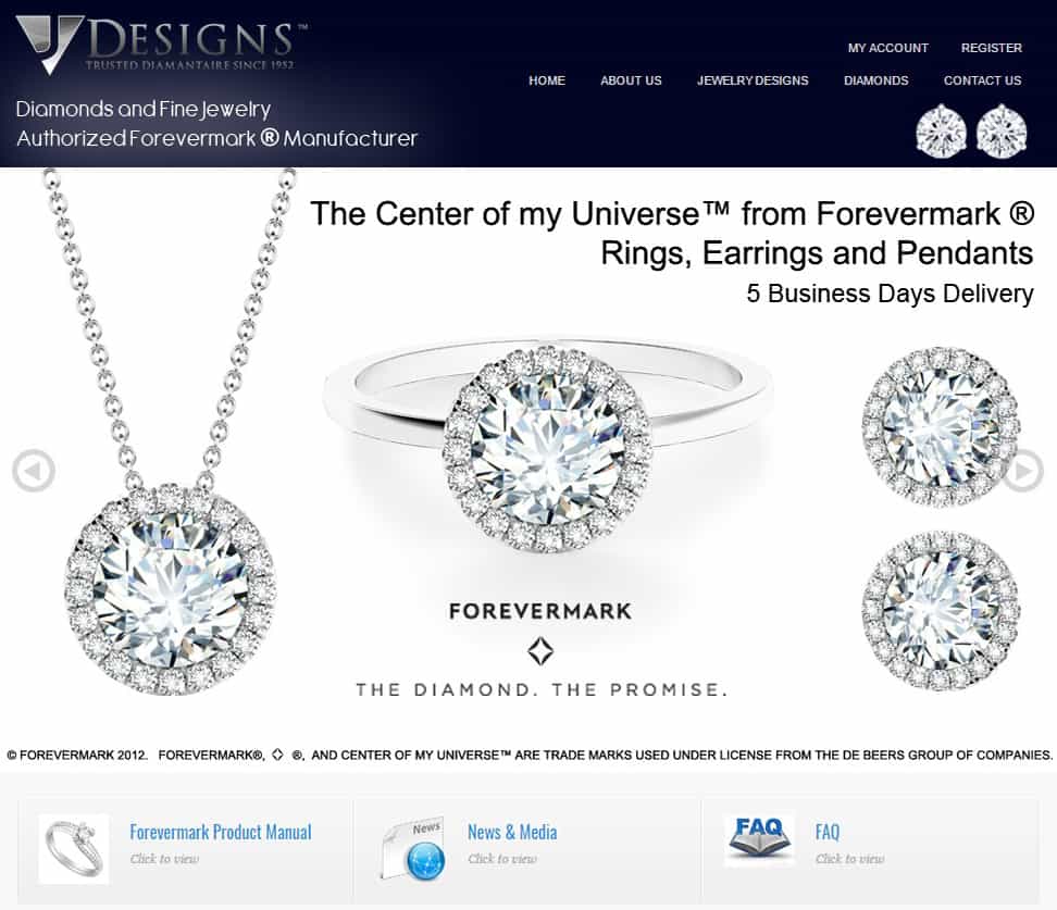VJ Designs - Web Application Project