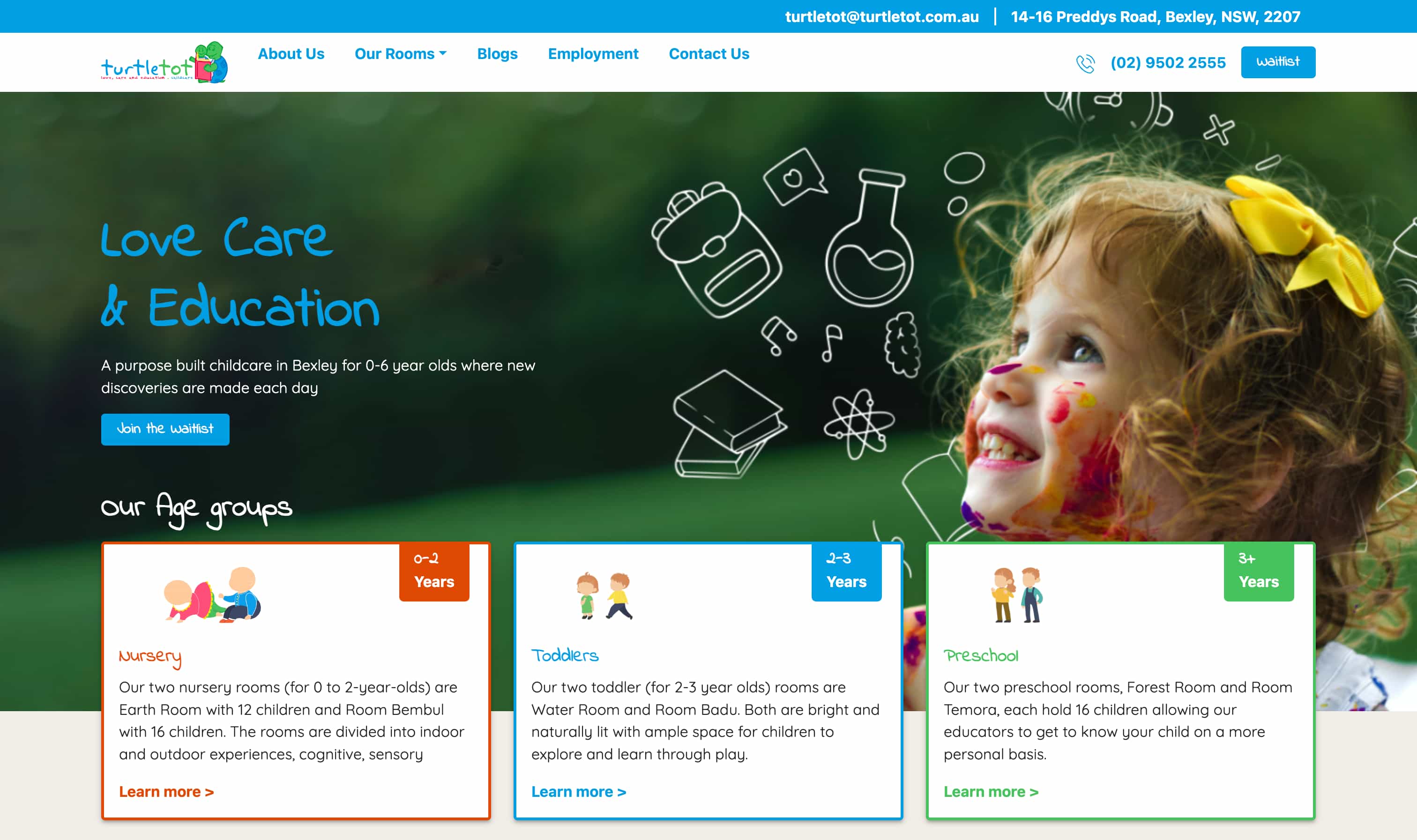 Bexley Childcare - Web Application Project